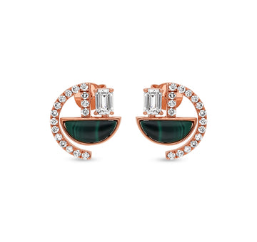 Shop BVLGARI Classic 18K Rose Gold & Mother-Of-Pearl Round Single Stud  Earring | Saks Fifth Avenue
