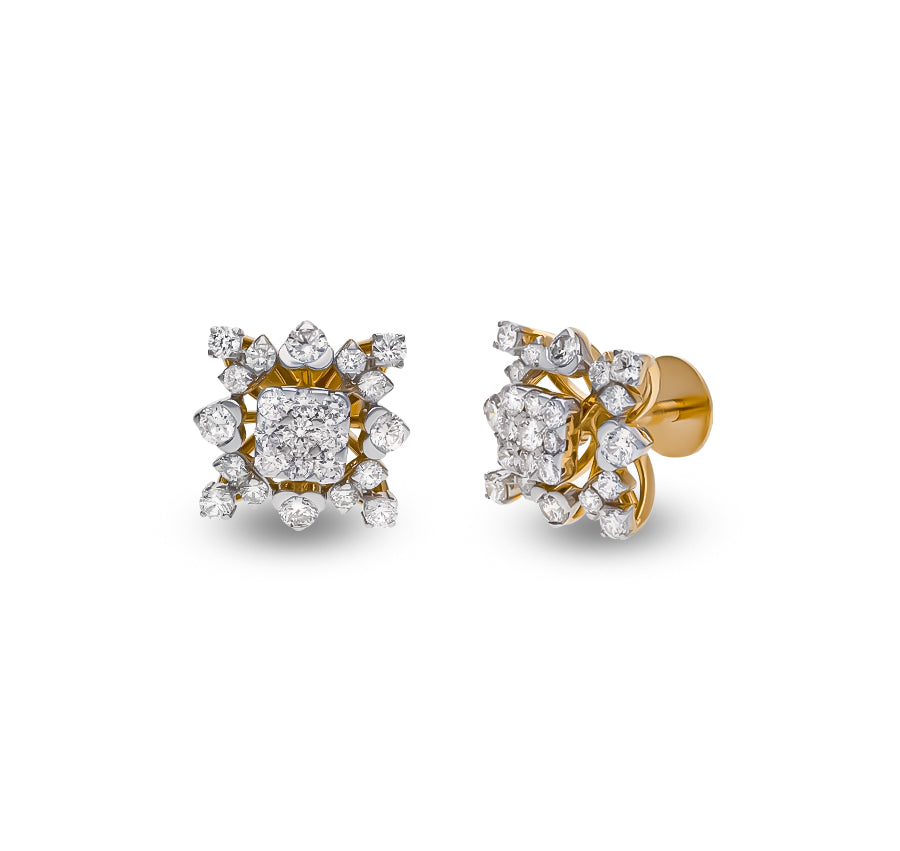 Equilateral Enchanting Specious Diamond Earring